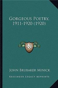 Gorgeous Poetry, 1911-1920 (1920)