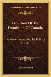 Evolution of the Dominion of Canada