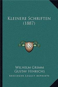 Kleinere Schriften (1887)