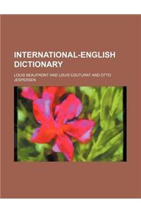 International-English Dictionary