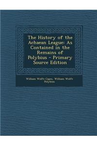 The History of the Achaean League
