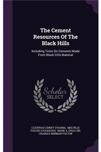 The Cement Resources of the Black Hills