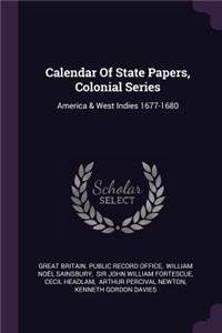 Calendar Of State Papers, Colonial Series