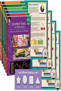 Leveled Texts for Mathematics Set: 6-Book Set