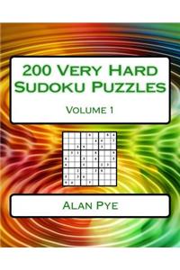 200 Very Hard Sudoku Puzzles Volume 1