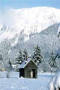 Journal Mountain Cabin In The Snow