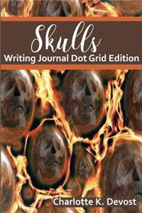 Skulls Writing Journal Dot Grid Edition