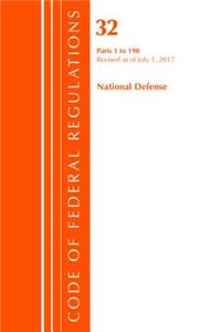 Code of Federal Regulations, Title 32 National Defense 1-190, Revised as of July 1, 2017