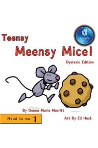 Teensy Meensy Mice Dyslexic Font