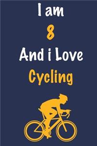 I am 8 And i Love Cycling