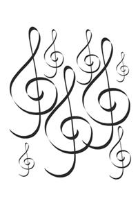 chiave Battiti cardiaci della chiave musicale