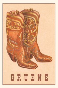 Vintage Journal Guene, Cowboy Boots