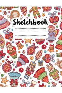 Gift Christmas for Kids Sketchbook