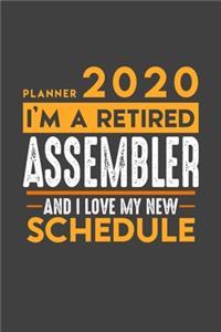 Planner 2020 for retired ASSEMBLER