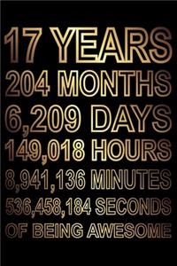 17 Years Of Being Awesome