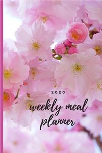 2020 Weekly Meal Planner