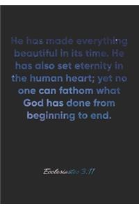 Ecclesiastes 3