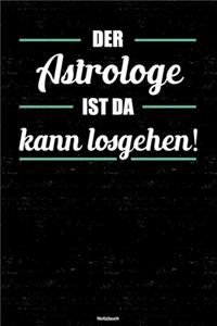 Der Astrologe ist da kann losgehen! Notizbuch