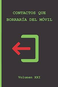 Contactos Que Borraría del Móvil
