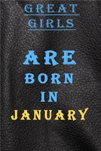 Great Girls Are Born in January