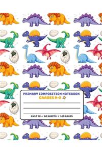 Primary Composition Notebook Story Paper Journal Grades K-2