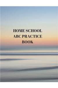 Home School ABC Practice Book