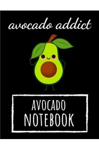 Avocado Addict - Avocado Notebook