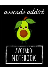 Avocado Addict - Avocado Notebook
