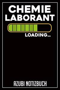 Chemielaborant Loading... Azubi Notizbuch
