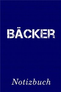 Bäcker Notizbuch