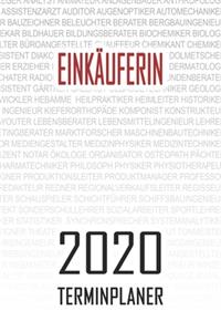 Einkäuferin - 2020 Terminplaner