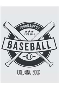 Baseball Coloring Book