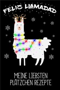 Backbuch Plätzchen Feliz Llamadad