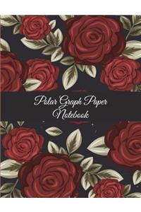 Polar Graph Paper Notebook