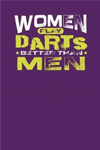 Women Play Darts Better Than Men