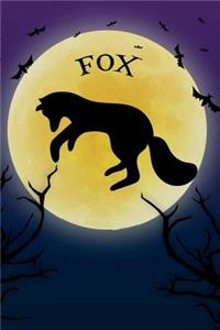 Fox Notebook Halloween Journal