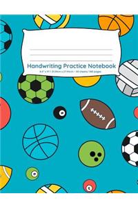 Handwriting Practice Notebook