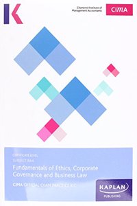CIMA BA4 Fundamentals of Ethics, Corporate Governance and Bu