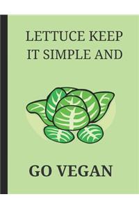 Lettuce Keep It Simple and Go Vegan