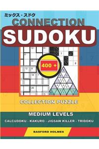 Connection sudoku. 400 collection puzzle.