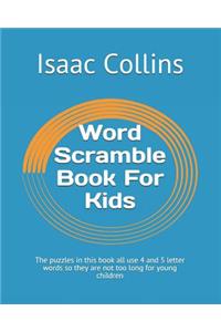 Word Scramble Book for Kids