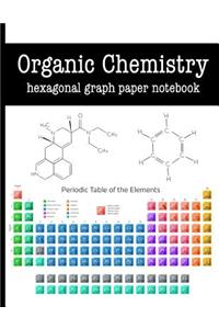 Organic Chemistry Hexagonal Graph Notebook