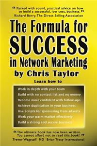 Formula for Success in Network Marketing