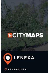 City Maps Lenexa Kansas, USA