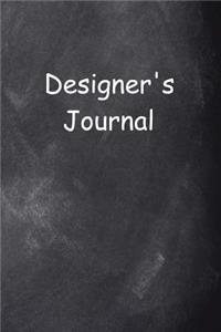 Designer's Journal Chalkboard Design