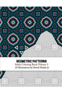 Geometric Patterns - Adult Coloring Book Vol. 5
