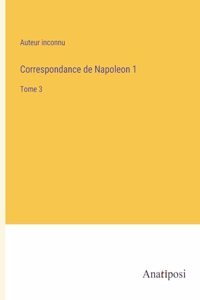 Correspondance de Napoleon 1