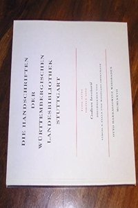 Die Handschriften Der Wurttembergischen Landesbibliothek Stuttgart