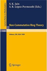 Non-Commutative Ring Theory