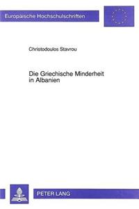 Die Griechische Minderheit in Albanien